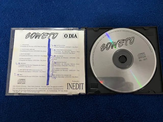 Cd Soweto vento dos areaes jornal o dia original  - Foto 2