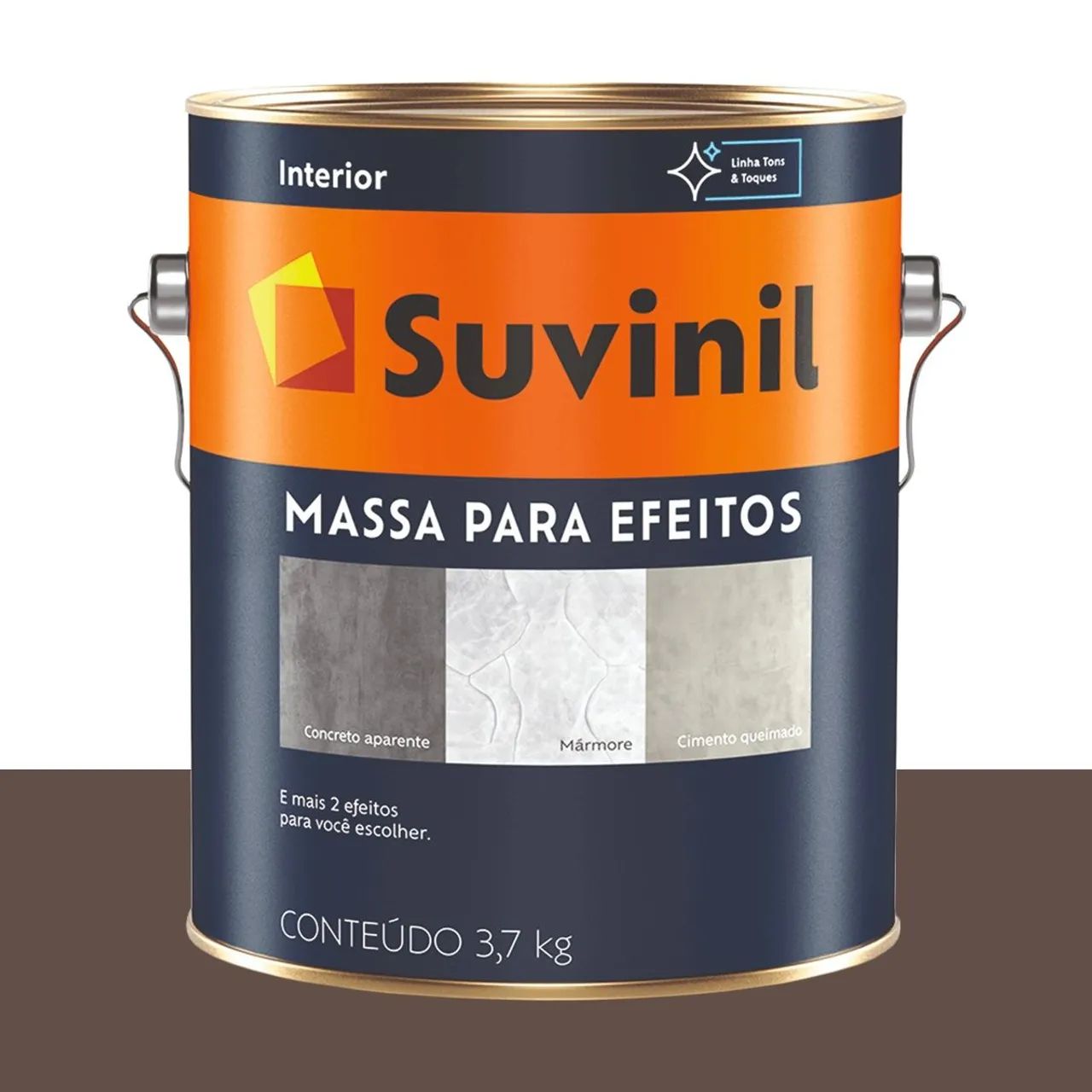 Massa para Efeito Mármore Suvinil Chocolate Meio Amargo 2,88 L