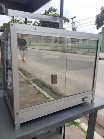 Carrocinha de lanche e estufa em inox - Foto 2