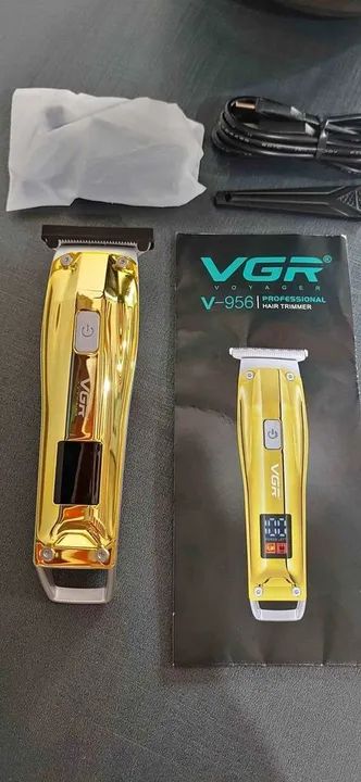 Maquina De Acabamento Vgr/usb Sem Fio/Turbo/Lâmina De Aço carbono /Com Display Digital - Foto 3