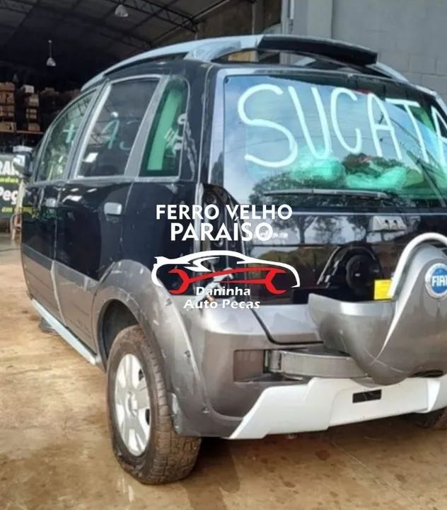 Sucata Fiat Idea Adventure Flex 1.8 8V 2007 - Foto 3