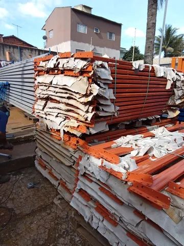 Lote de porta palete semi novo - Foto 3