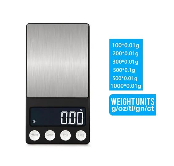 BALANÇA DE PRECISÃO DE BOLSO POCKET SCALE SEM MARCA CX-SERIES - Foto 4