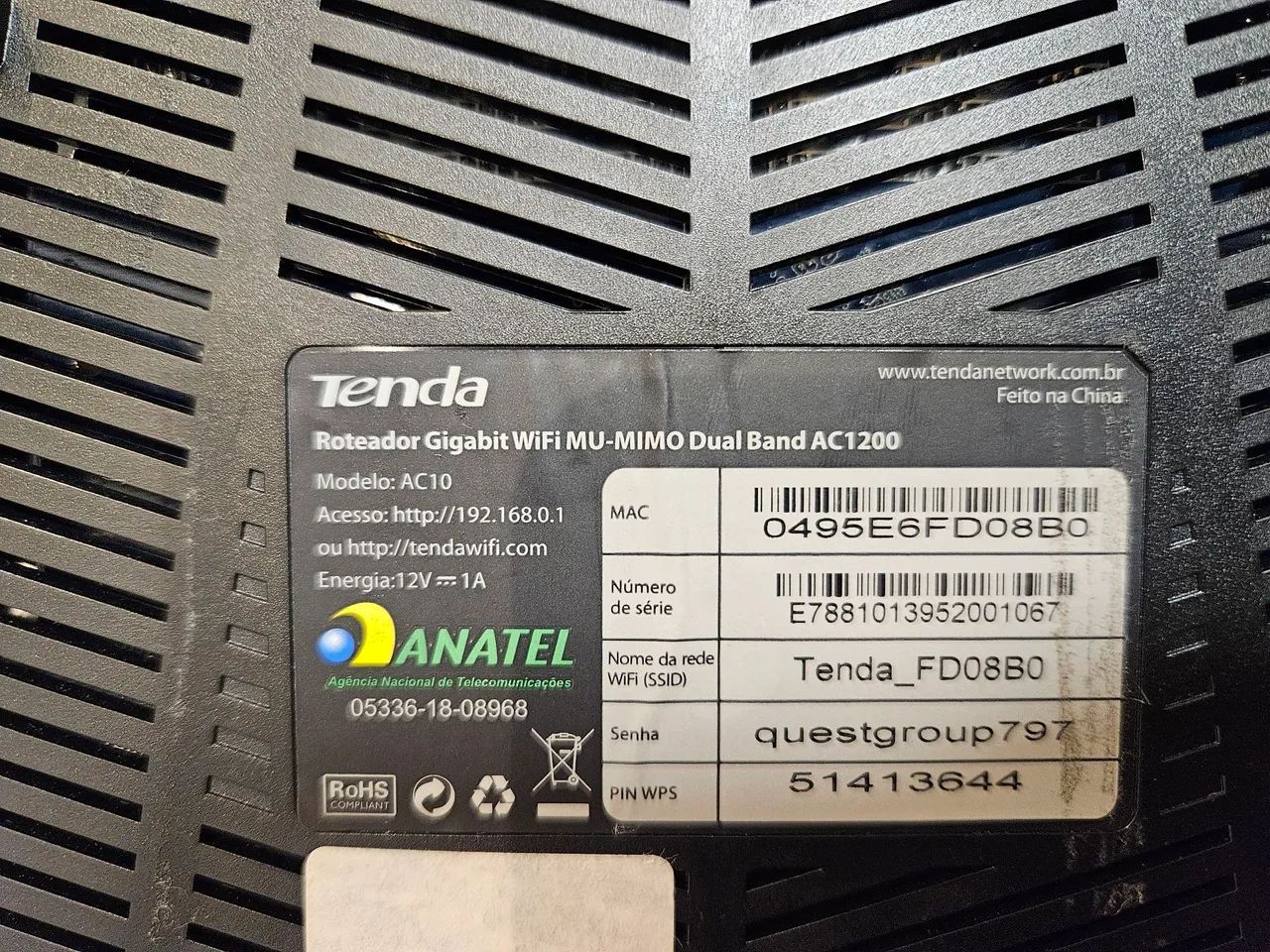 Roteador Tenda Gigabit WiFi MU-MIMO Dual Band AC1200 - Foto 5