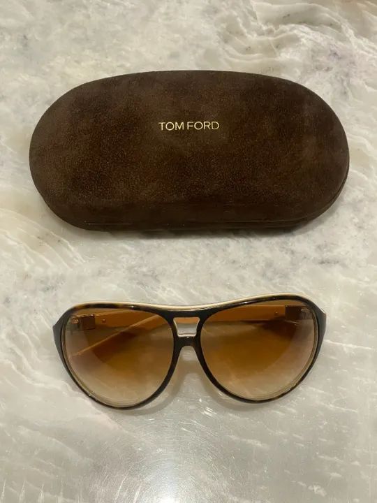 Óculos Tom Ford - Âmbar - Feminino - Foto 5