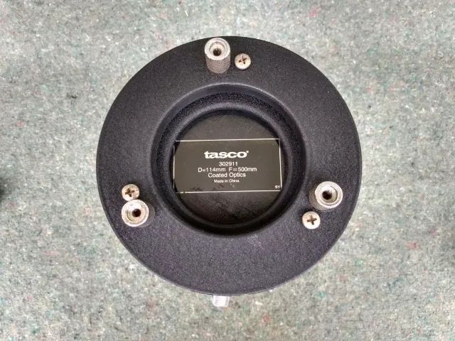 Telescópio Tasco Refletor 500x114 Personalizado Antigo - Foto 4