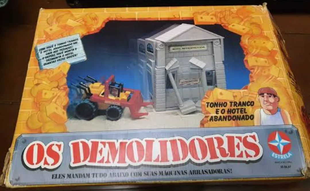 Brinquedo demolição estrela 