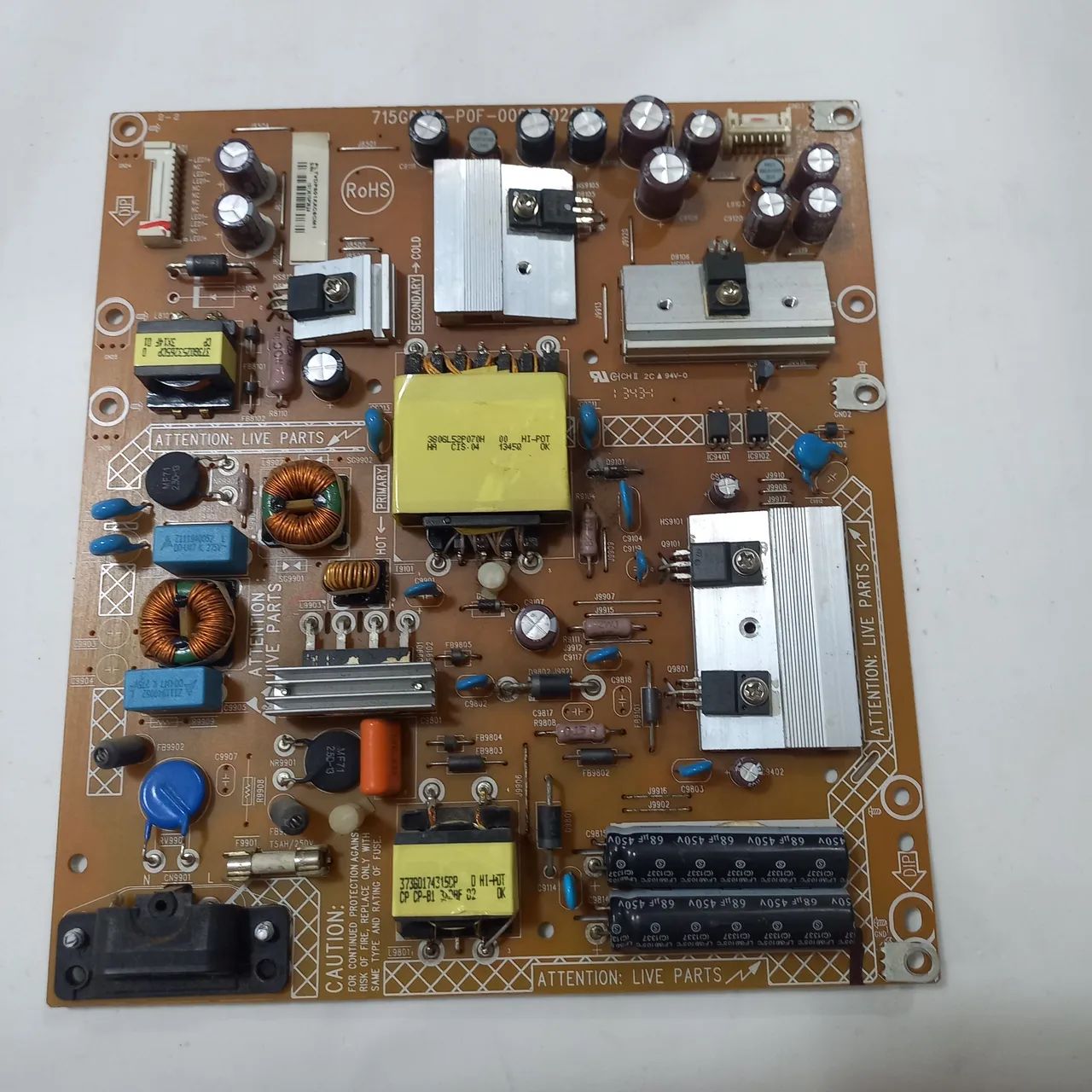 Placa da fonte philips 40pfg4109/78