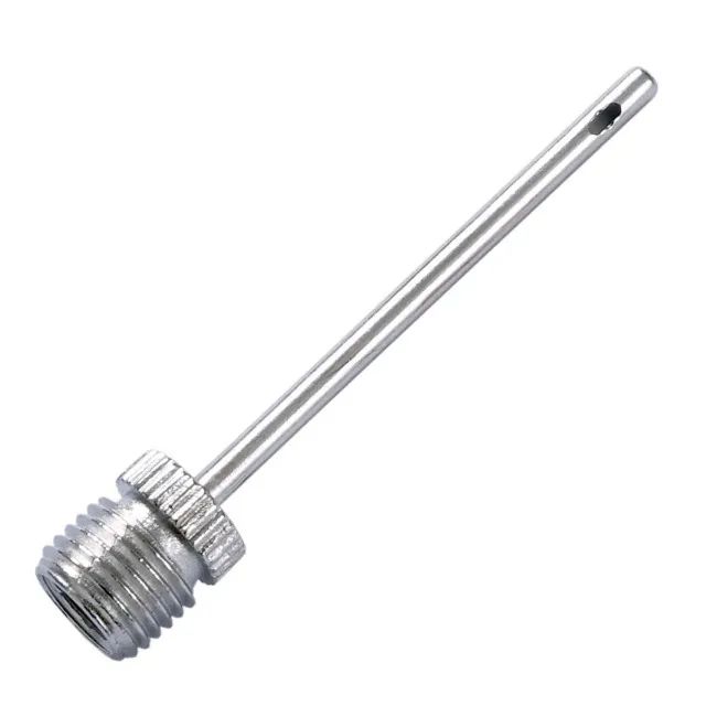 Agulha Rosqueavel Cromadas Para Inflar Bolas Com 03 Unidades  - Foto 2