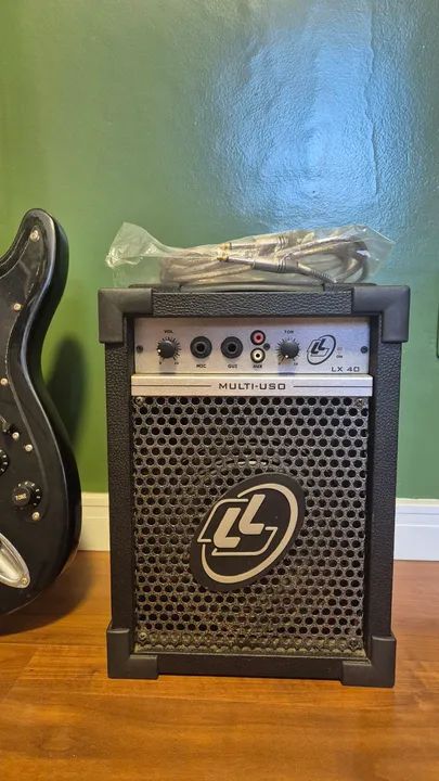 Conjunto completo Guitarra Waldman + Caixa + Case + Cabo - Foto 4