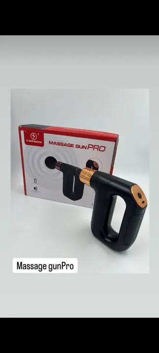 Pistola de Massagem Gun Pro - Relaxe e Alivie as Dores!