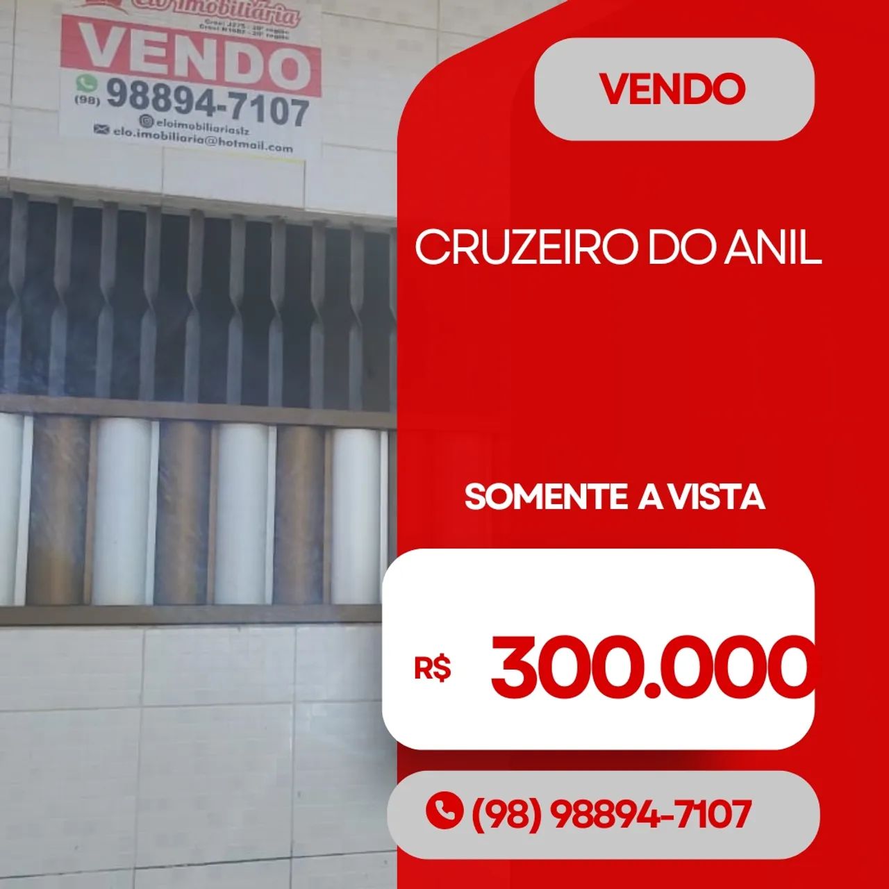 CASA A VENDA CRUZEIRO DO ANIL