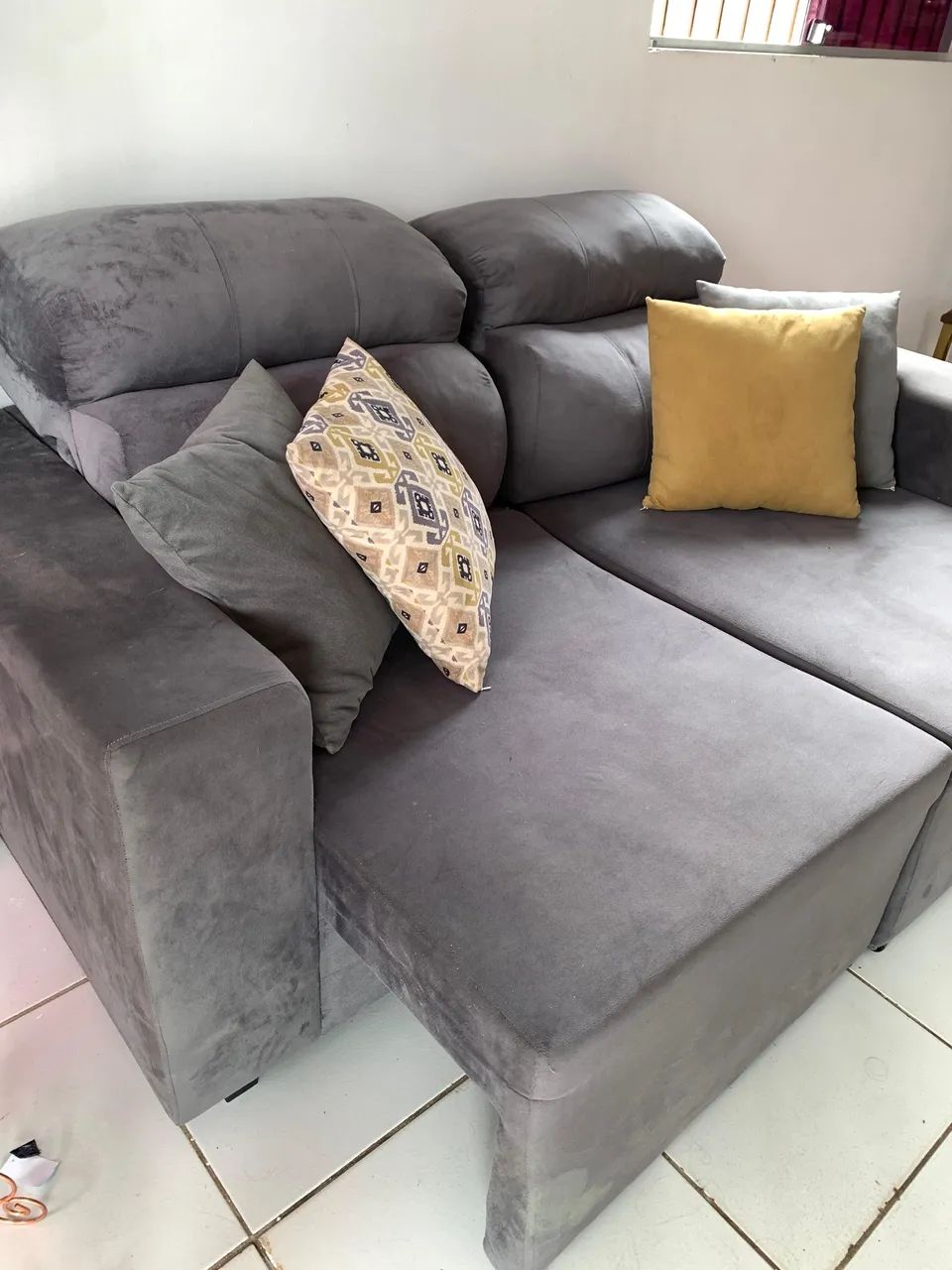 Sofá retrátil e reclinável64209932829827123