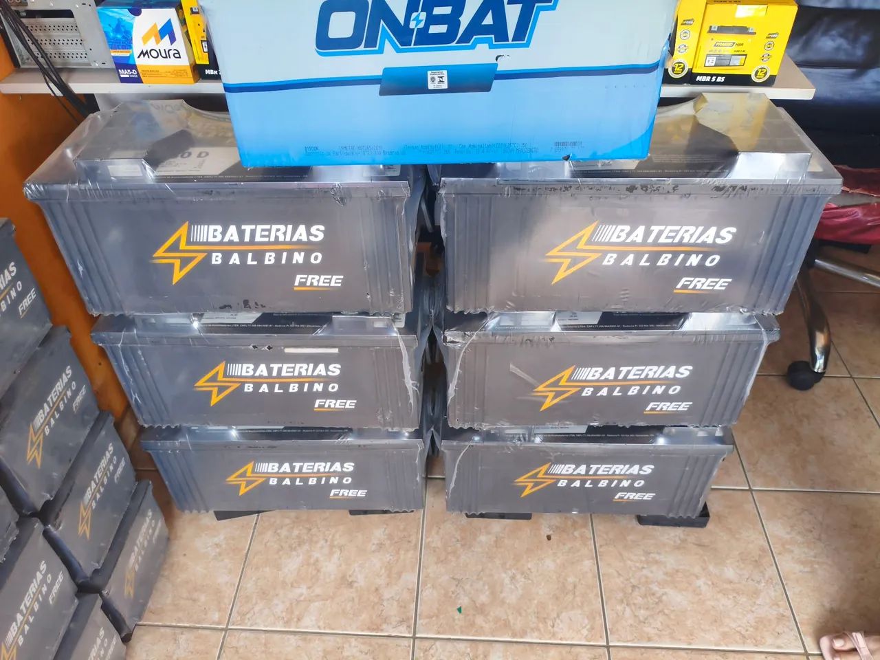 Baterias para caminhão, tratores , som 