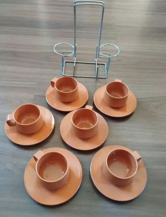 Conjunto de xícaras vintage  - Foto 2