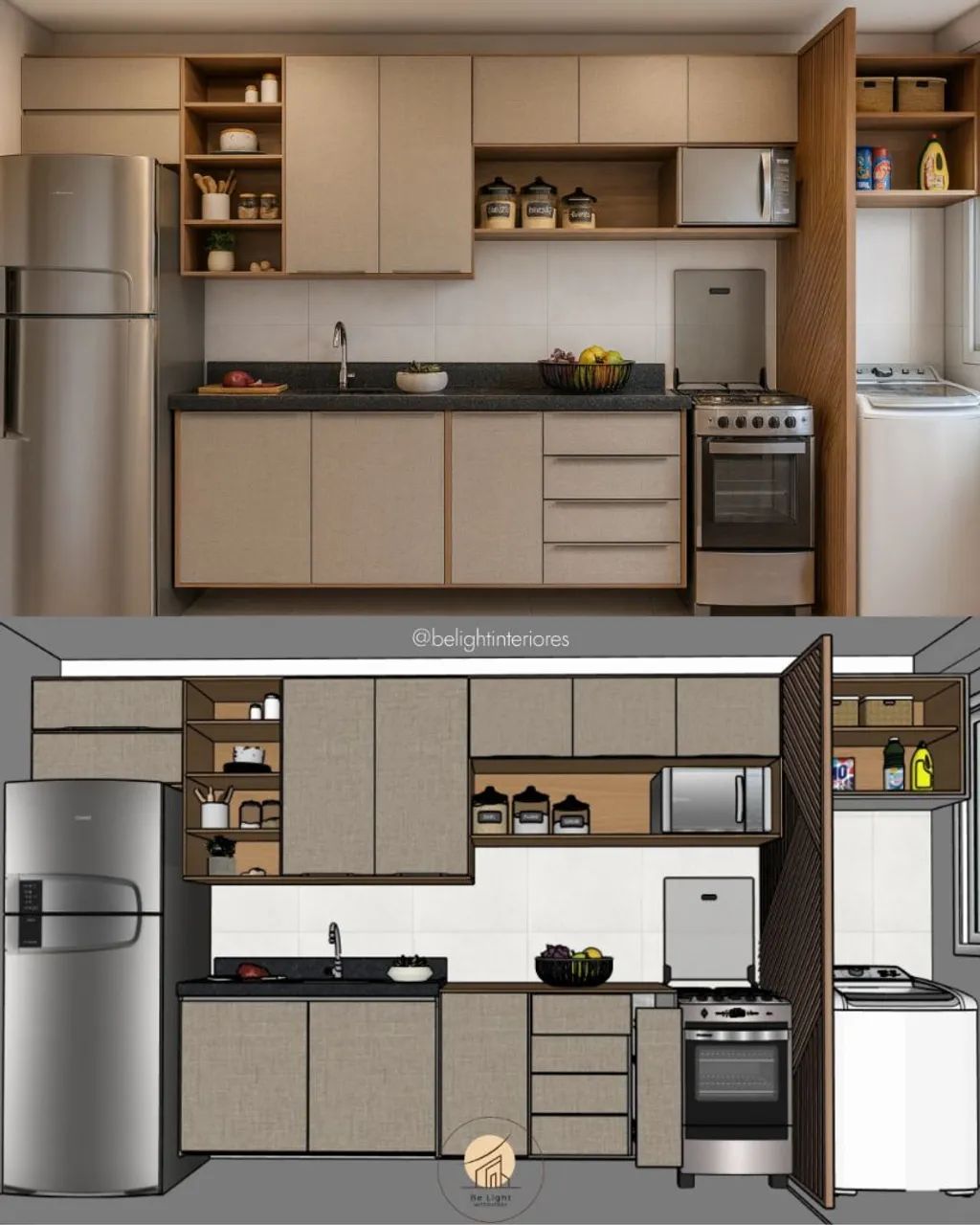 Projeto de Interiores, Móveis planejados 