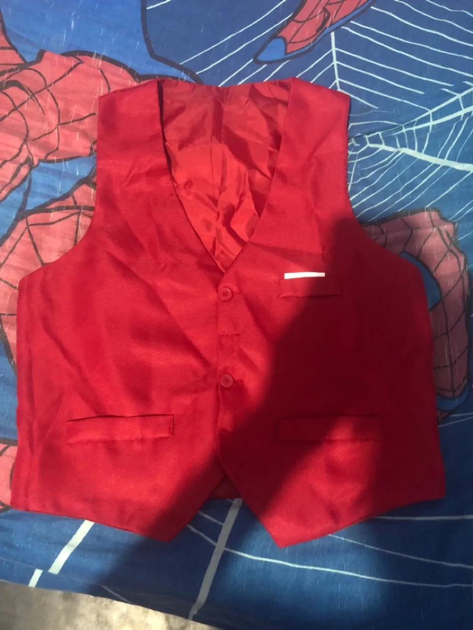 Colete para terno Vermelho - Estilo e Elegância