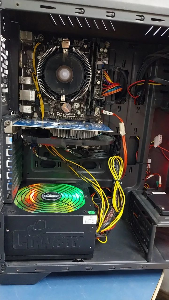 Cpu - Pc Gamer i5 SSd 240Gb + Hd 500 Ram 16Gb Gt1030 Linda Perfeita - Foto 3