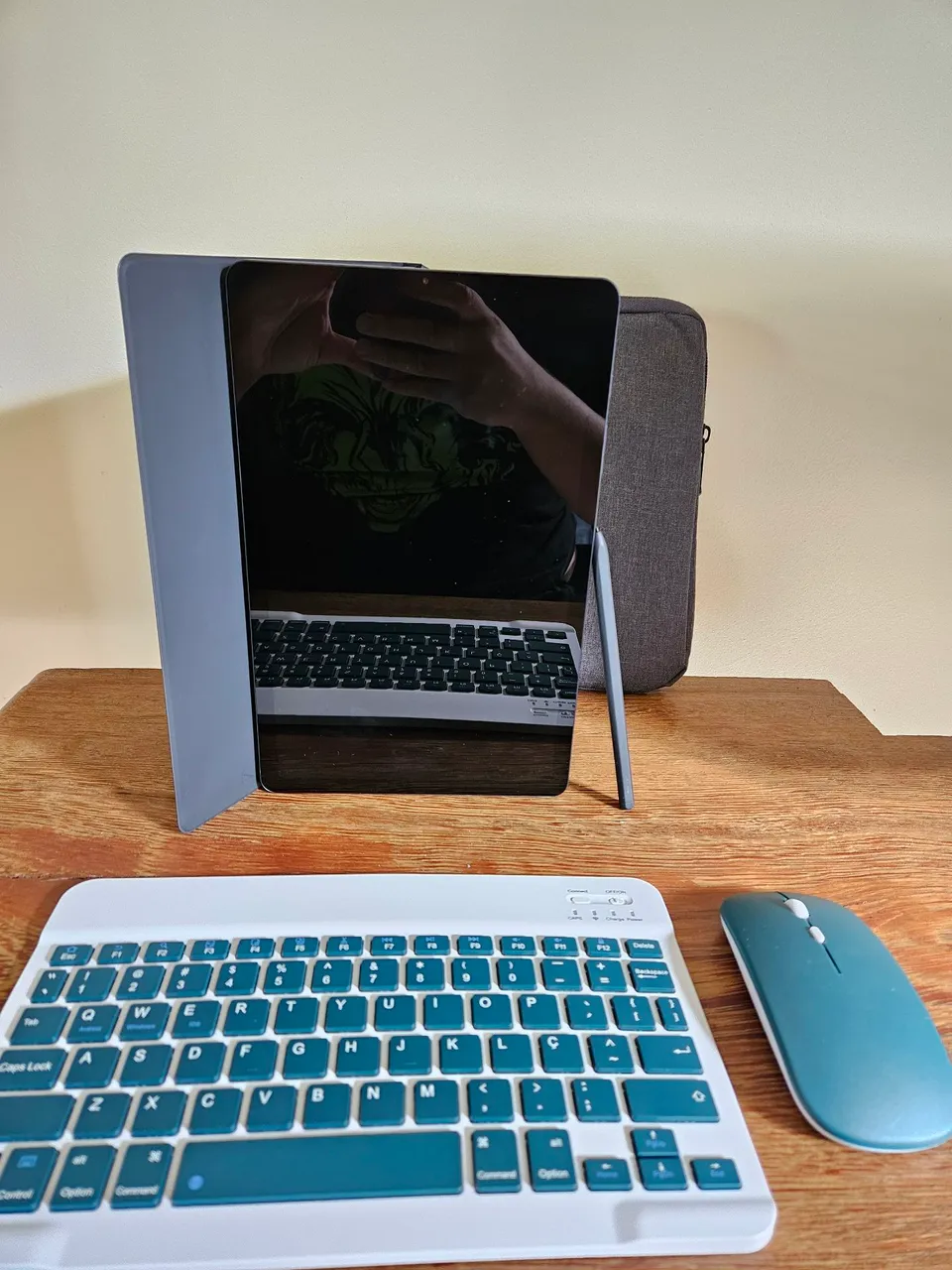 Tablet Galaxy S6 com teclado, mouse, capa orginal+capa de viagem
