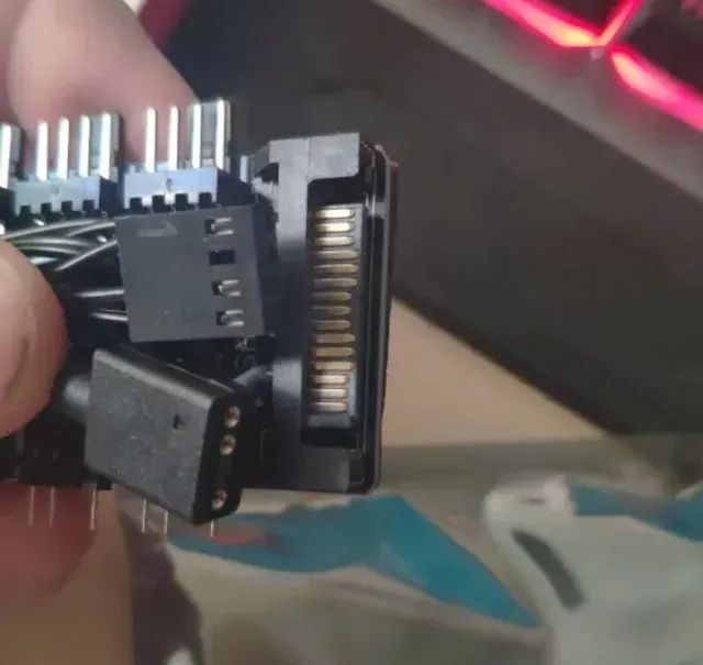 hub de fan pc expansão de cooler - Foto 4