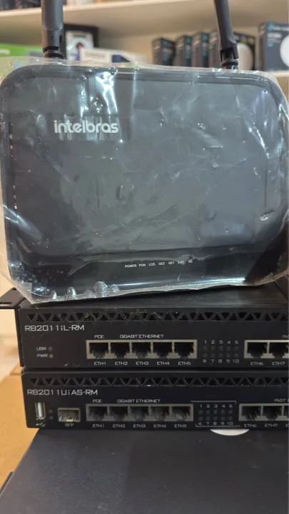 Roteador MikroTik Routerboard RB2011IL-RM e RB2011U:AS-RM - Foto 5