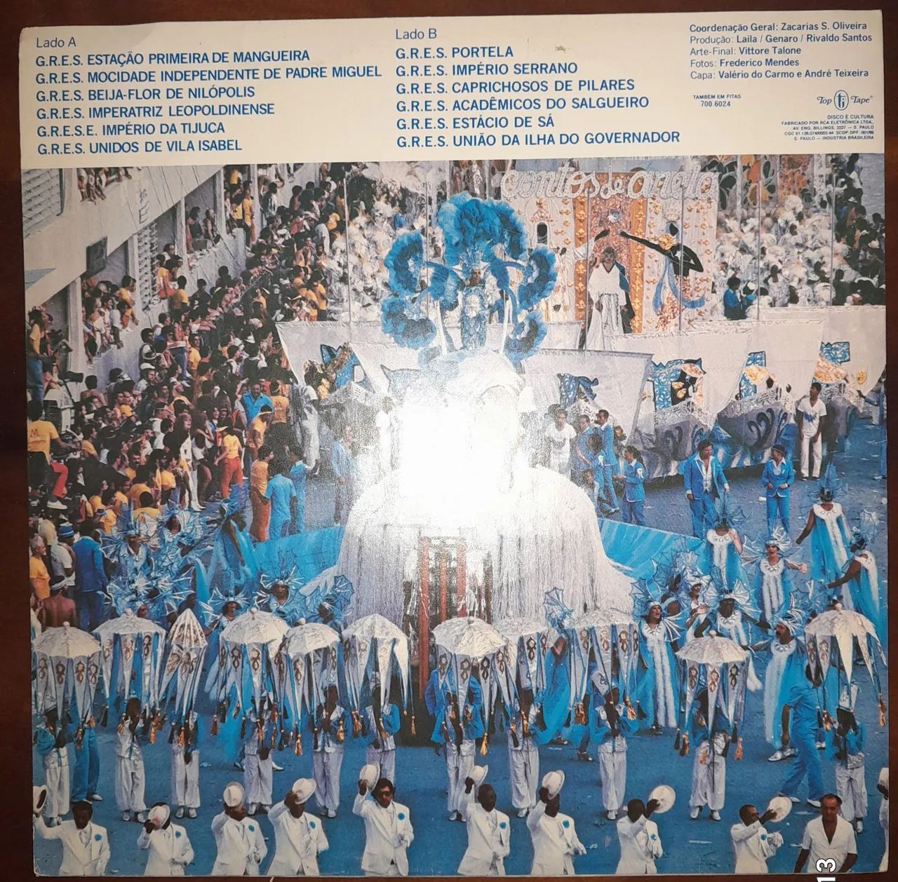 Vinil Sambas de Enredo - Carnaval 85 - Foto 3