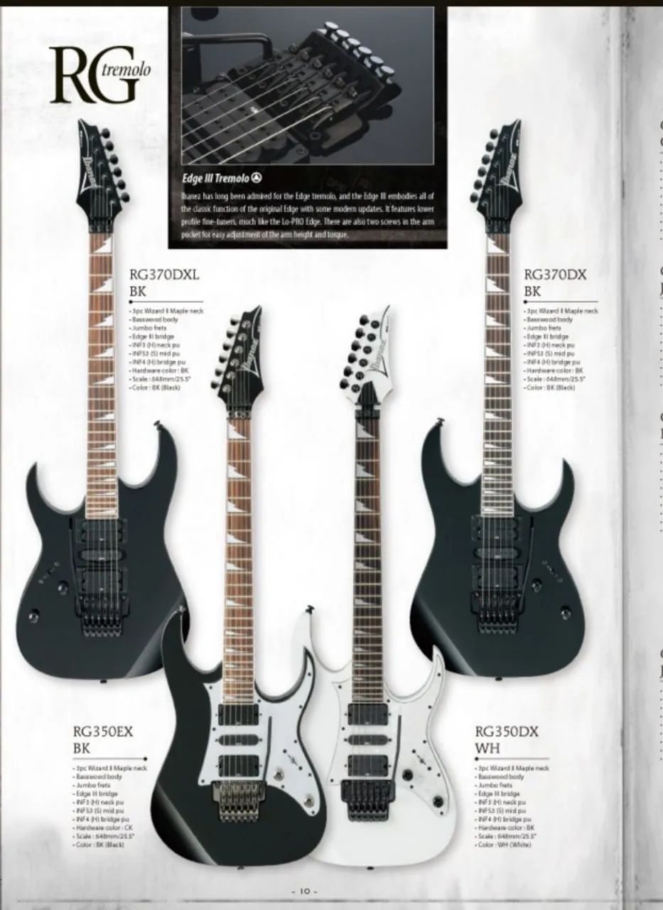 Guitarra ibanez RG350 DX com Seymour Duncan - Instrumentos