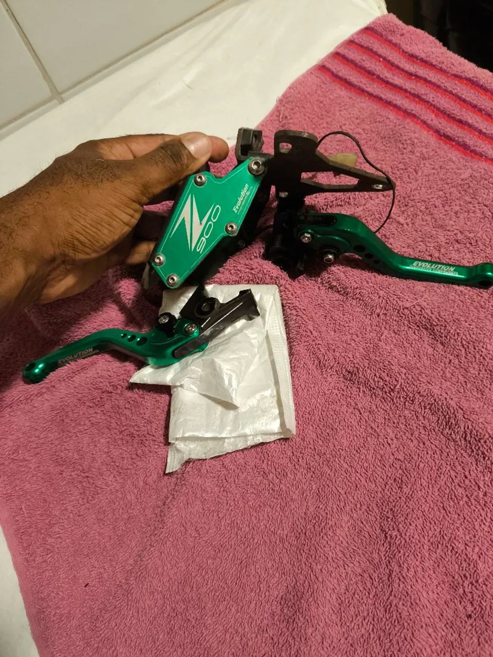 Manetes de freio e embreagem Kawasaki Z900 Evolution - Foto 3