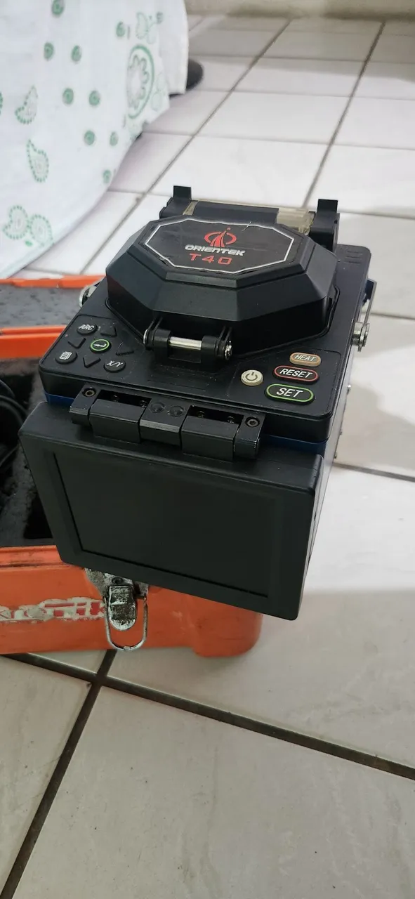 Máquina de Fusão de Fibra Óptica Orientek T40