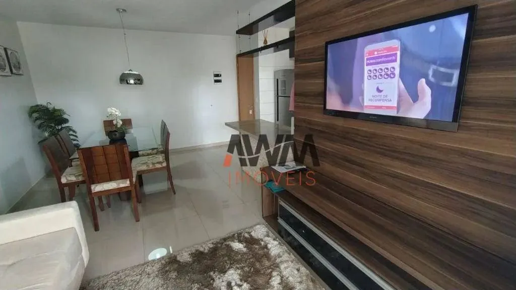 Apartamento mobiliado com 2 quartos para alugar, 62 m²- Parque Amazônia - Goiânia/GO