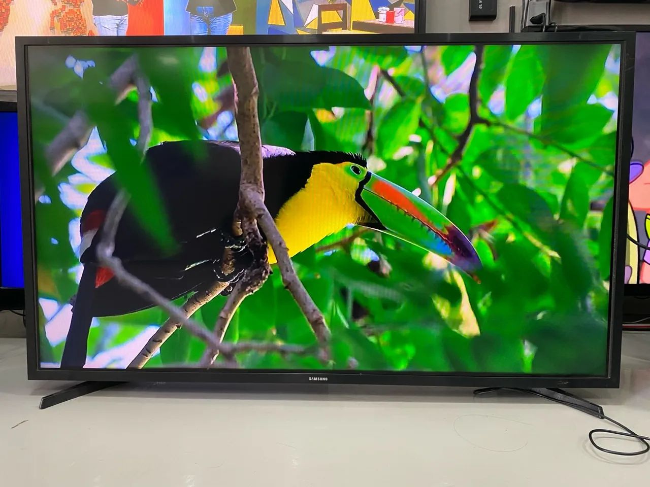 Tv Samsung smart led 43 polegadas funcionando perfeitamente! - Foto 5