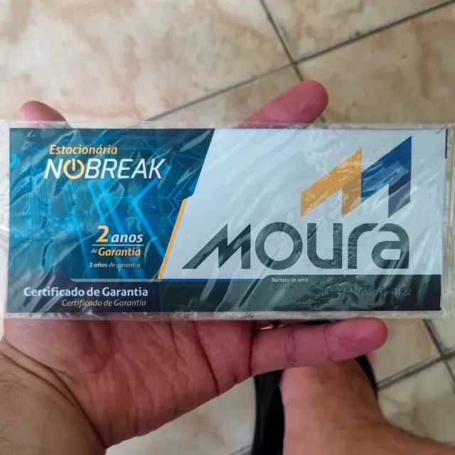 [3x sem juros] Bateria Estacionária Moura 165ah - Foto 4