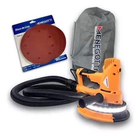 Lixadeira de Parede Elétrica Menegotti MLP 710 LED - Foto 2