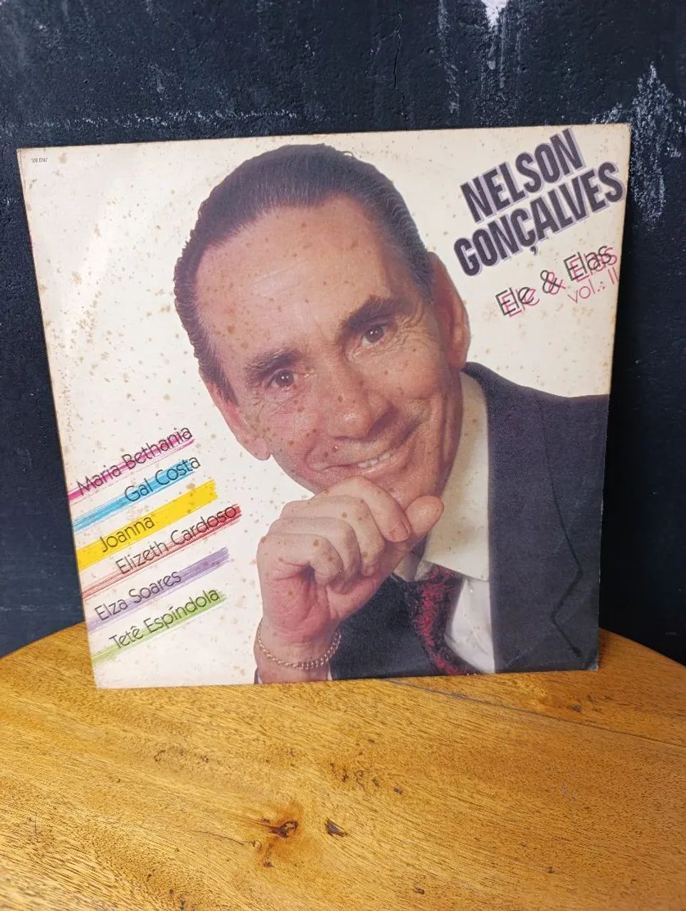 LP DISCO VINIL NELSON GONÇALVES ELE E ELAS VOL. II RCA VIK 1986<br>