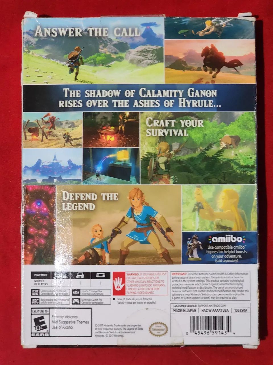 The Legend of Zelda: Breath of the Wild - Explorer's Edition - Nintendo Switch - Foto 2