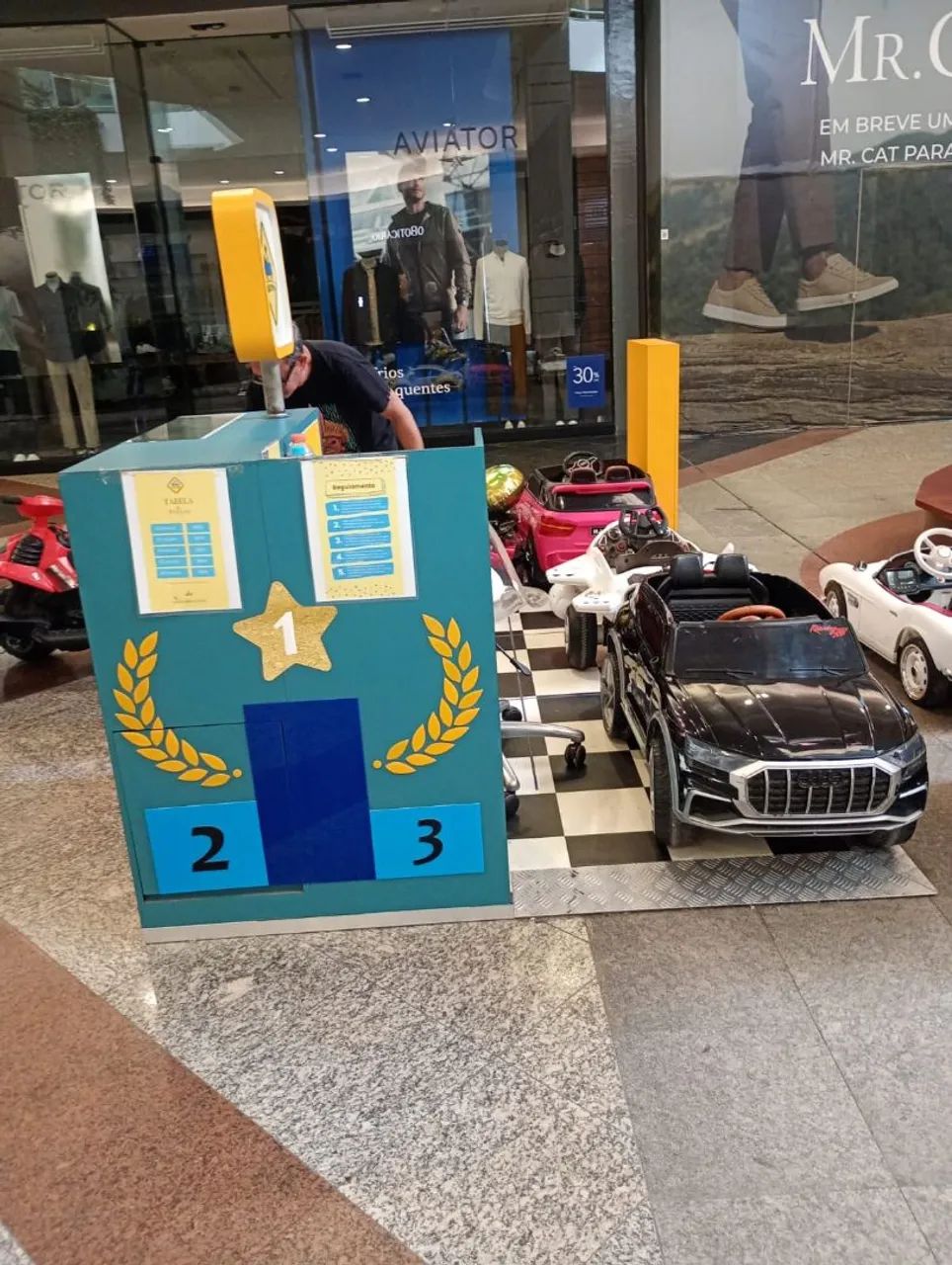 Quiosque Carrinho elétricos Shopping 64520775620737122