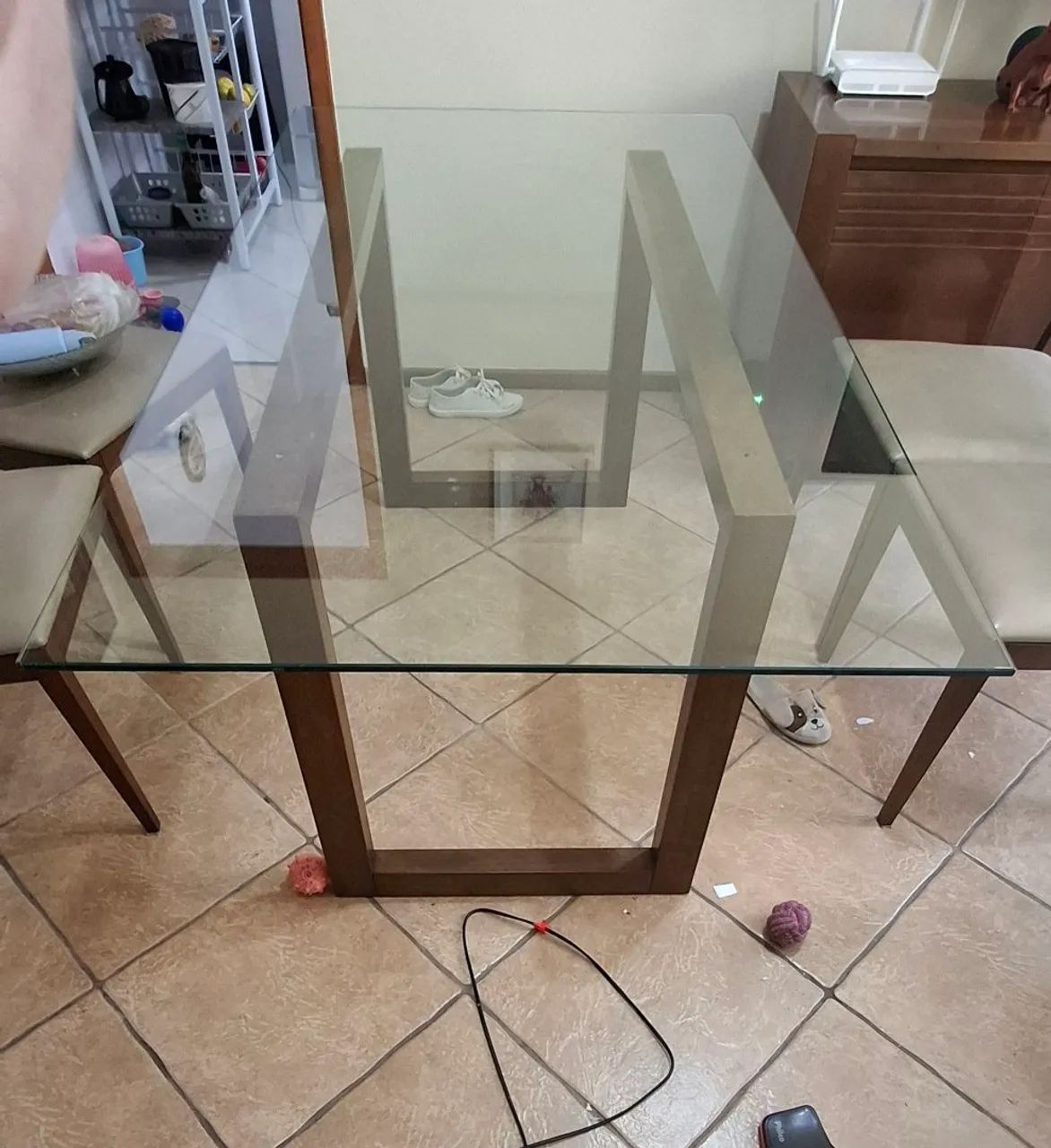 Tampo de Vidro temperado para mesa de jantar