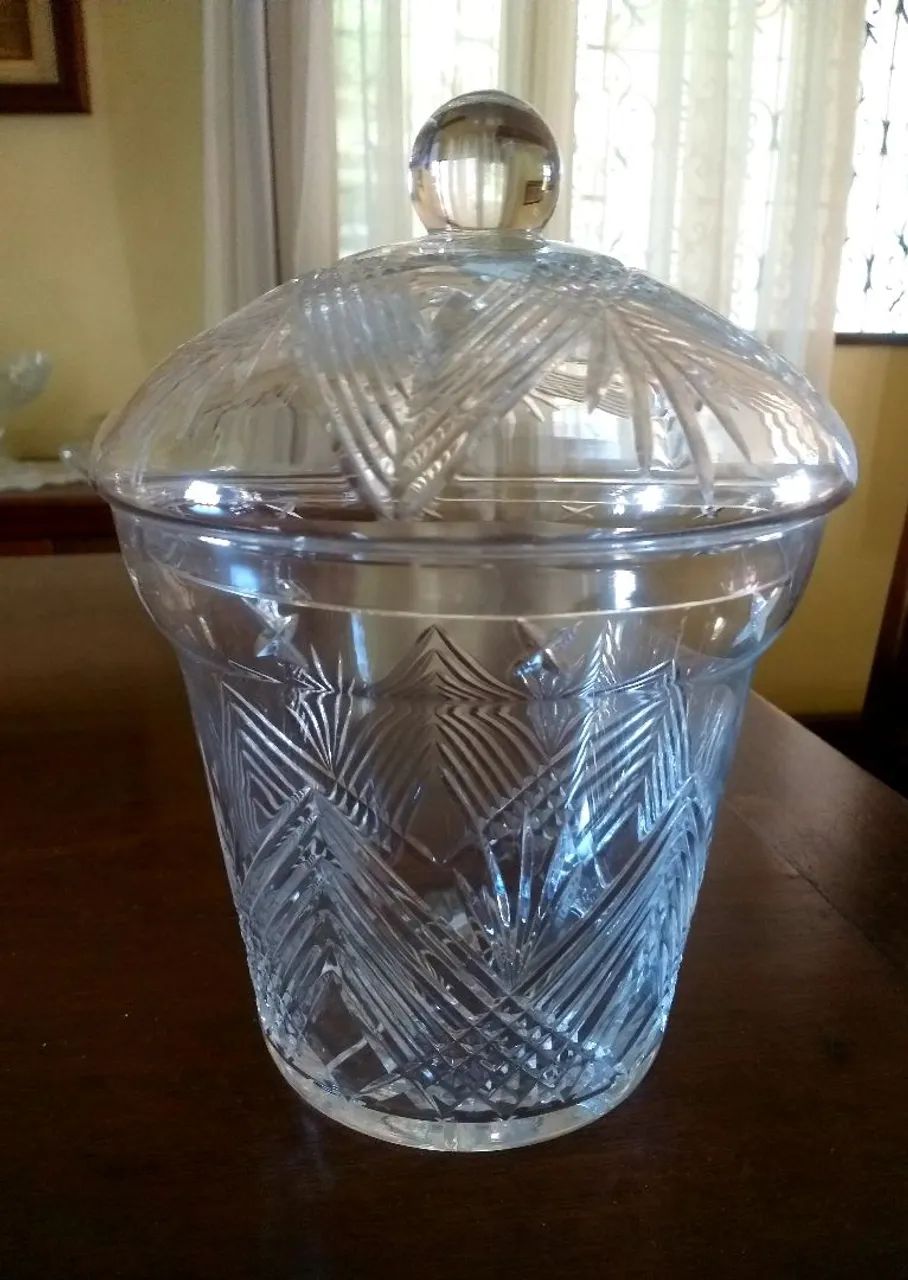 Compoteira Cristal lapidado