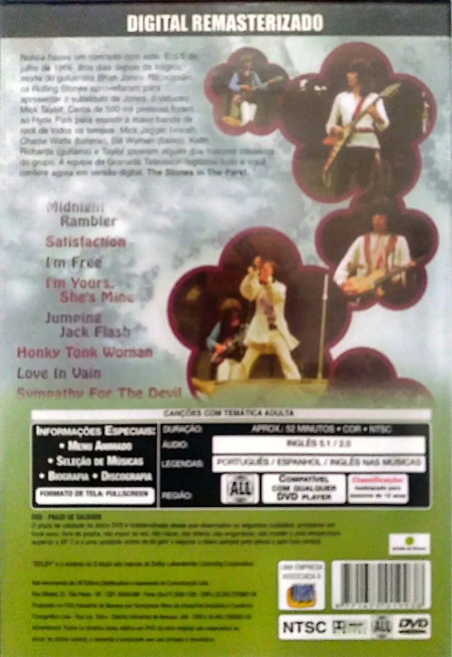 DVD The Rolling Stones - The Stones In The Park - Foto 2