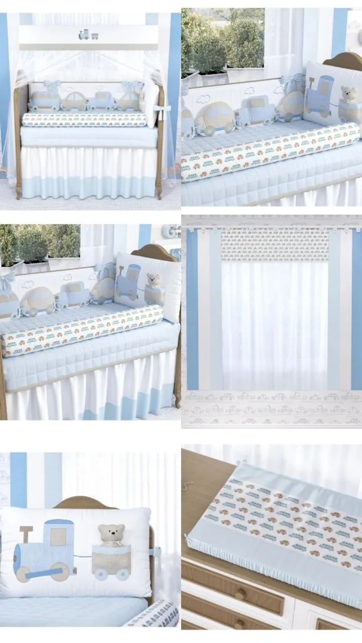 Enxoval Quarto Completo Bebê 