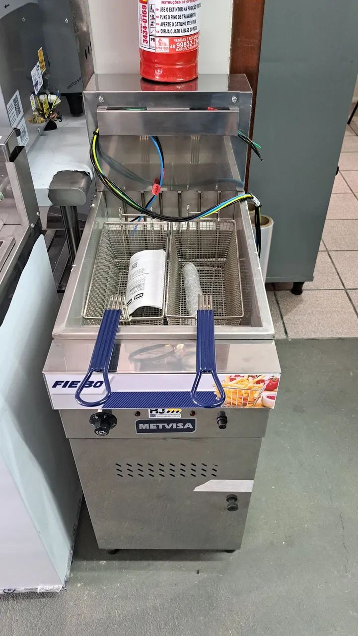 Ac fritadeira Industrial 