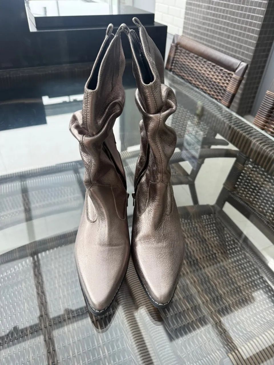 Bota estilo western / country 