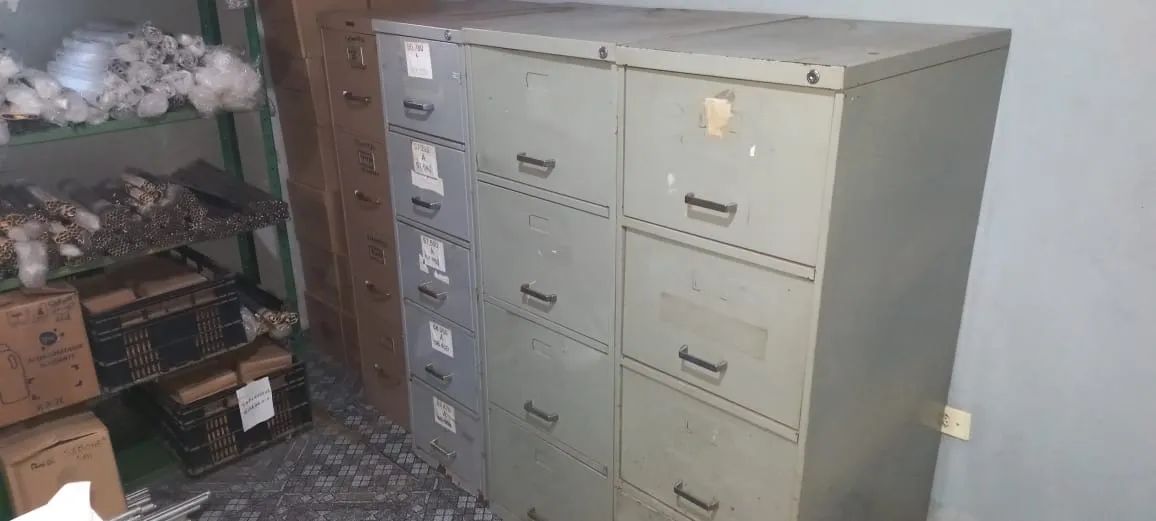 Arquivos em aço 