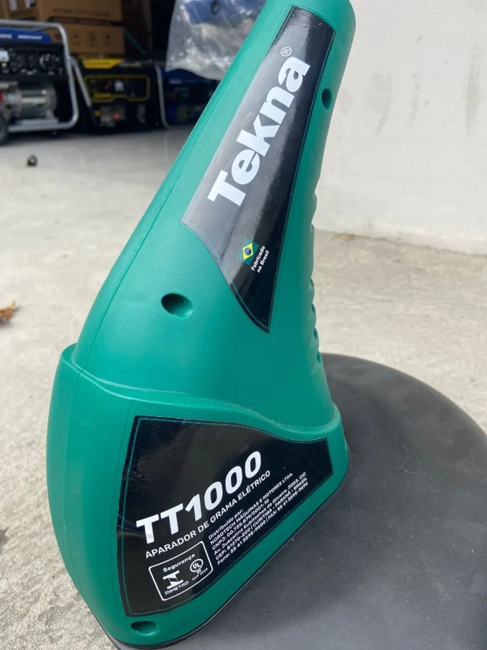 APARADOR DE GRAMA 900W NOVA COM SUPER PROMOÇÃO - Foto 4