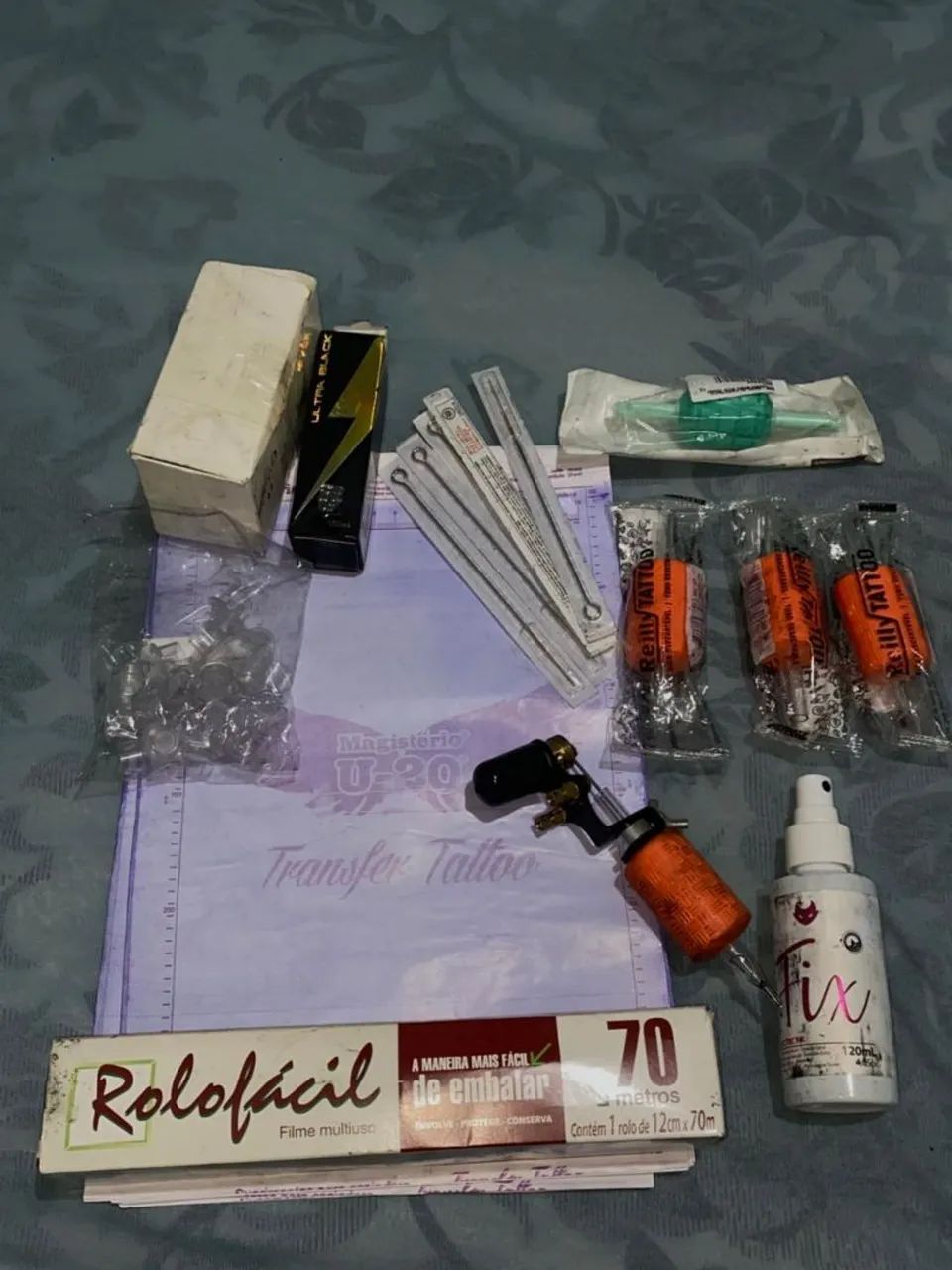 Kit Completo de Tatuagem para Iniciante