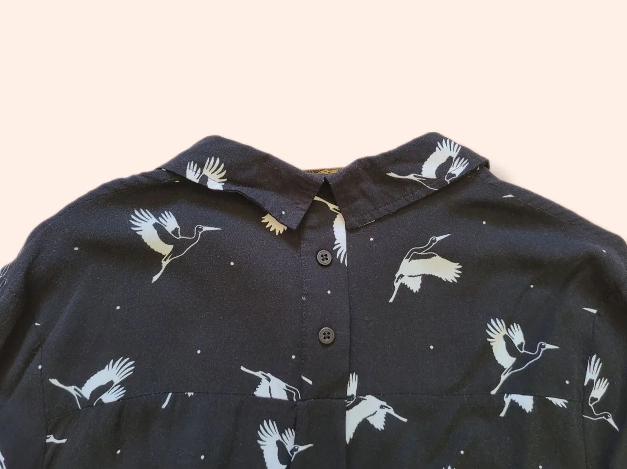 Camisa feminina pássaros - Foto 3