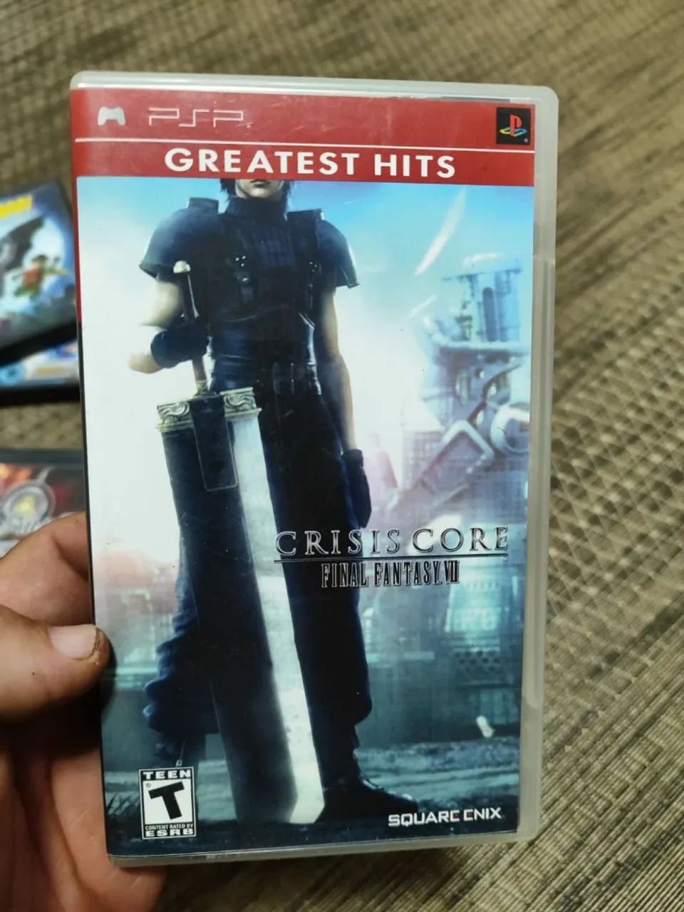 3 jogos Crisis Core: Final Fantasy VII - PSP - Greatest Hits