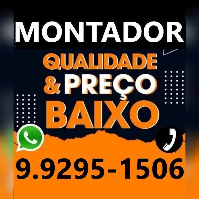 Montador De Móveis => Não Respondo Chat, Disponível Pra Hoje!