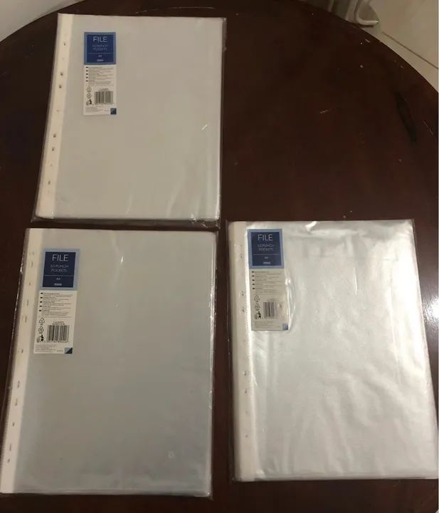 Folhas plásticas para fichários  - Foto 4