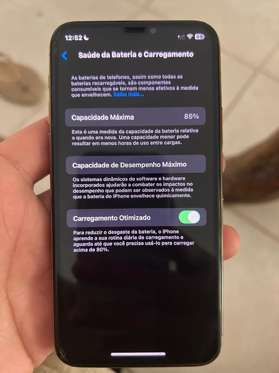 iPhone 11 pro excelente estado - 85% bateria